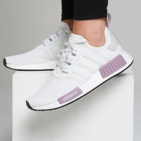 adidas Shoes - NWT adidas NMD_R1 White Running Workout Shoes
